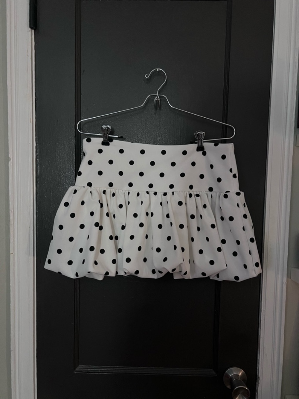 Wearever Polka Dot Mini Skirt